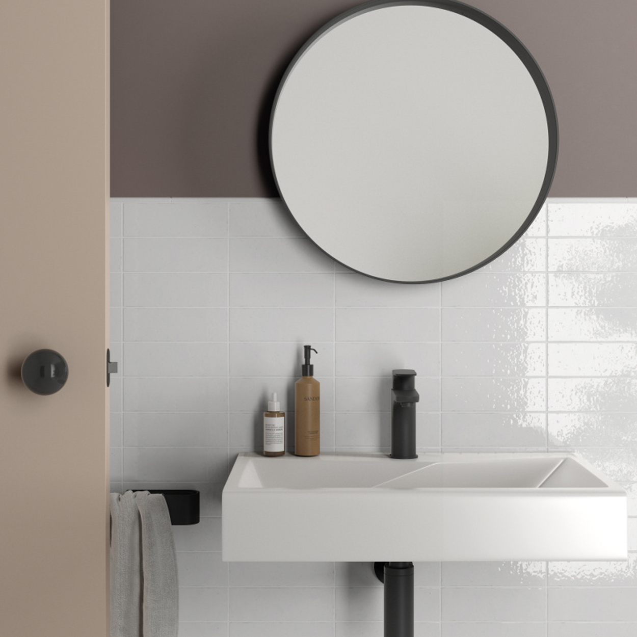 Equipe Ceramicas Kalma White glans 6x18.6cm